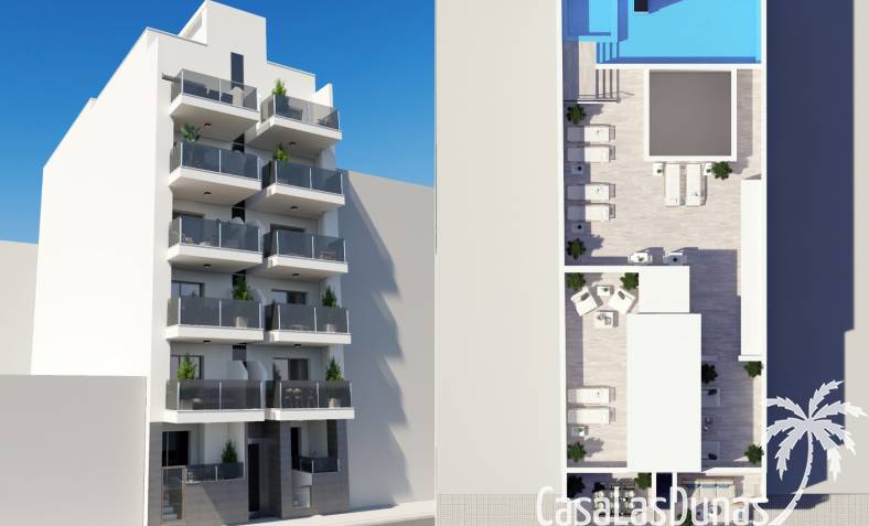 Apartment - Nybyggd - Torrevieja - CLD-2901NB