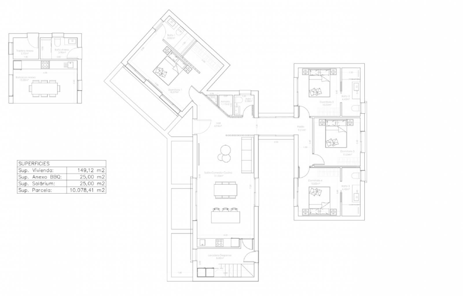 CasaLasDunas CLD-2940NB Algorfa La Finca Golf