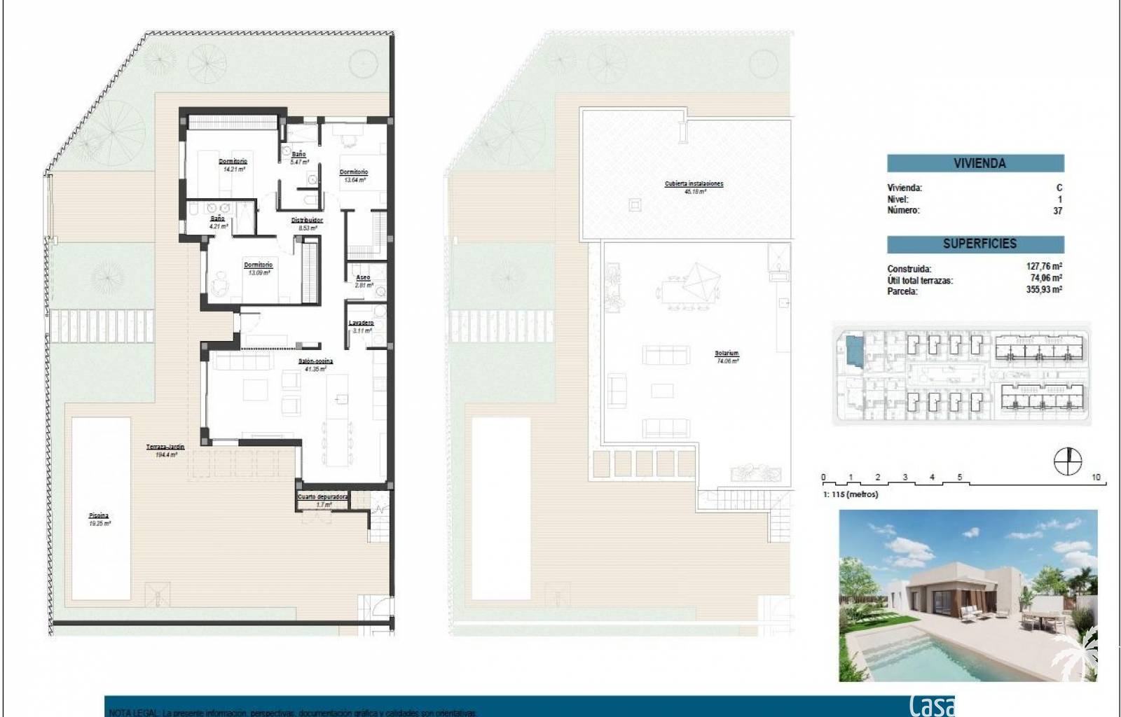 CasaLasDunas CLDC-5106NBB Los Alcazares