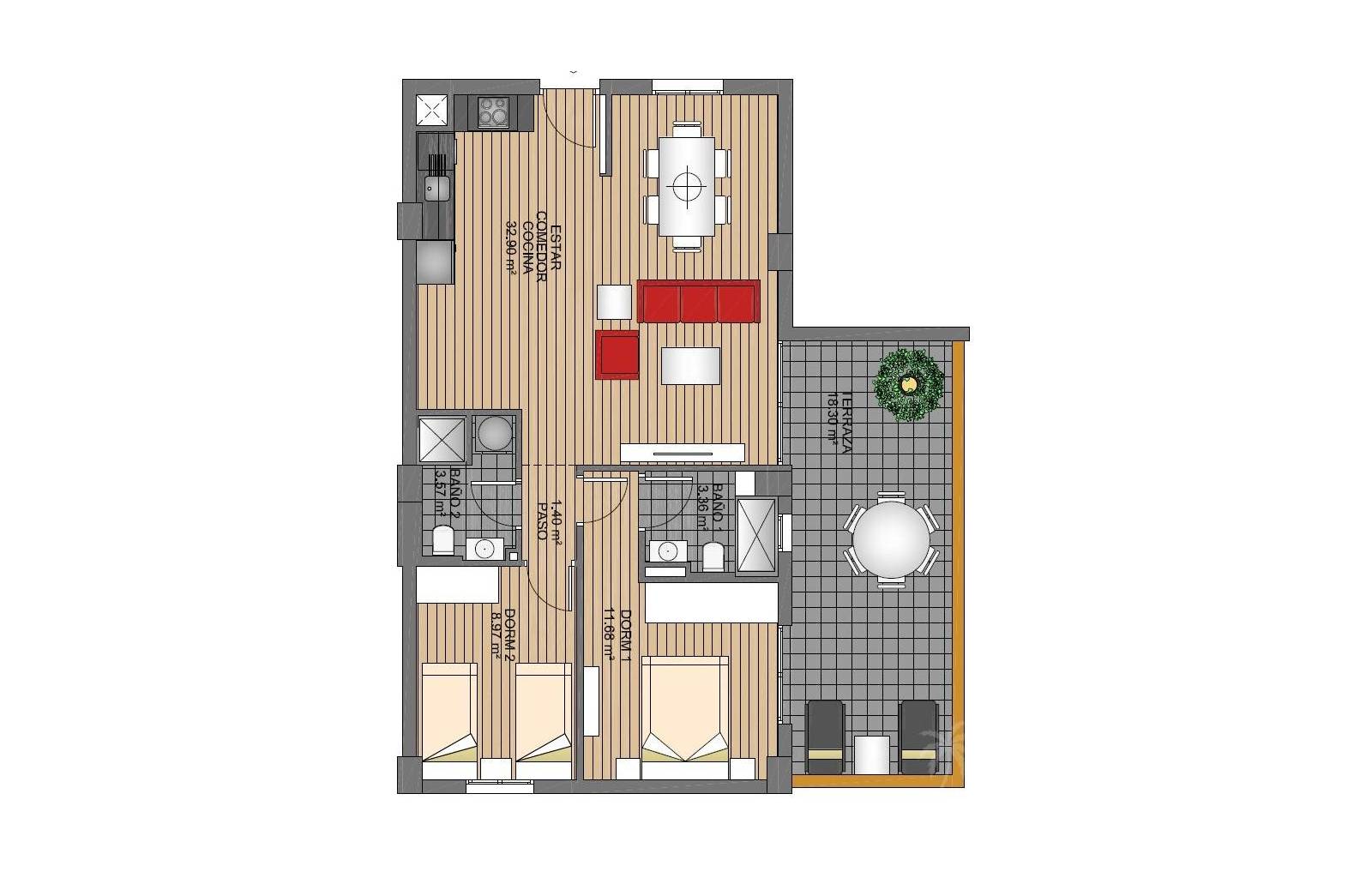 CLD-2052NBA, Orihuela Costa, CasaLasDunas