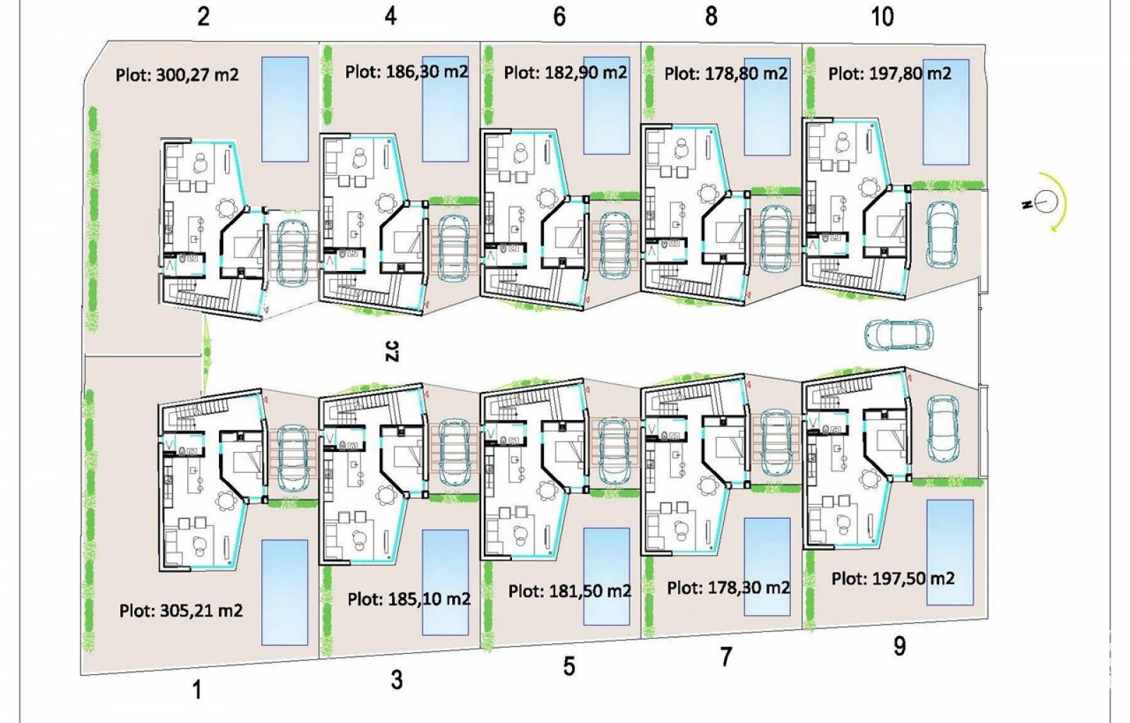 CLD-2961NB Le Mans Villas Orihuela Costa CasaLasDunas