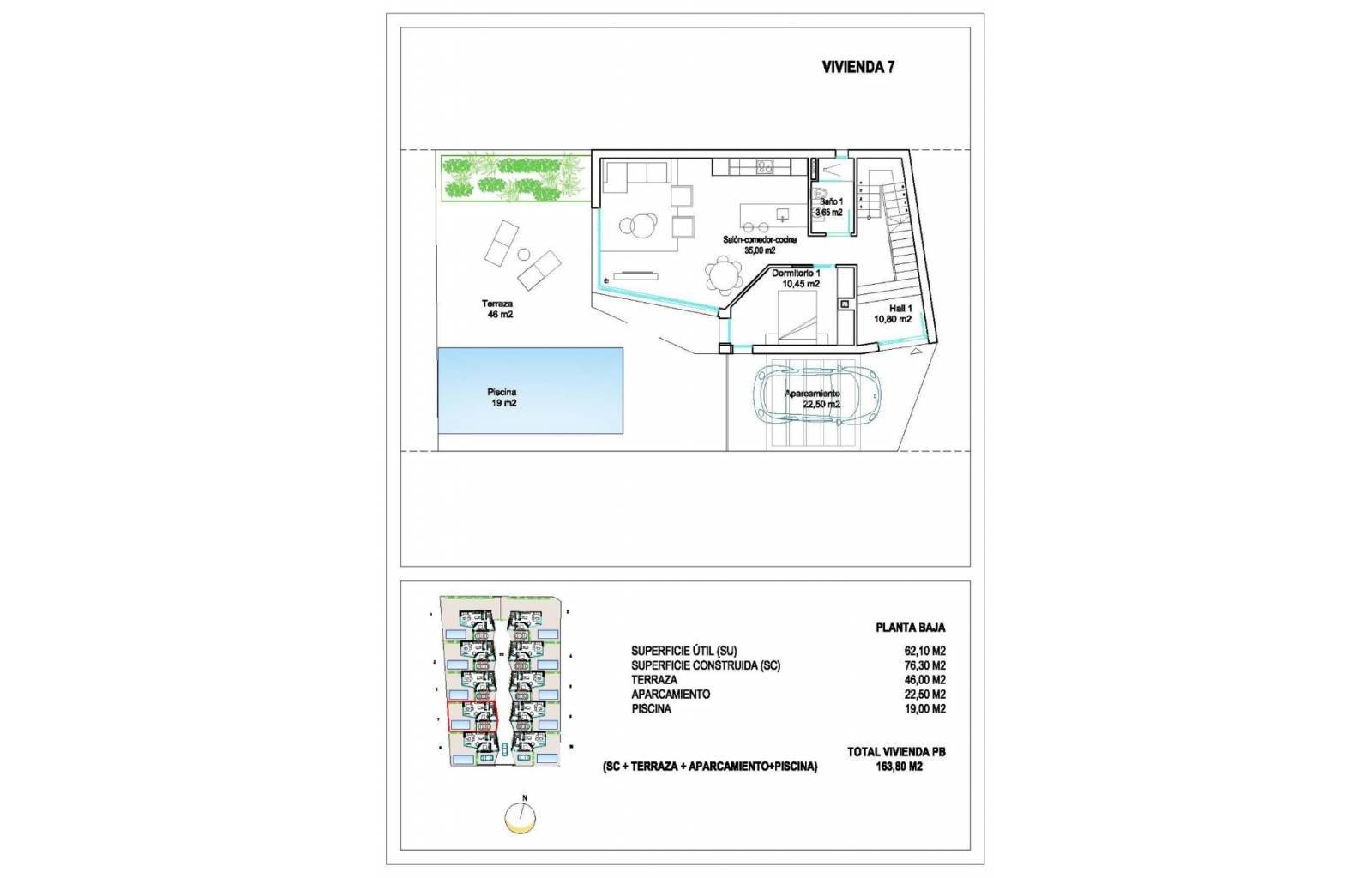 CLD-2961NB Le Mans Villas Orihuela Costa CasaLasDunas