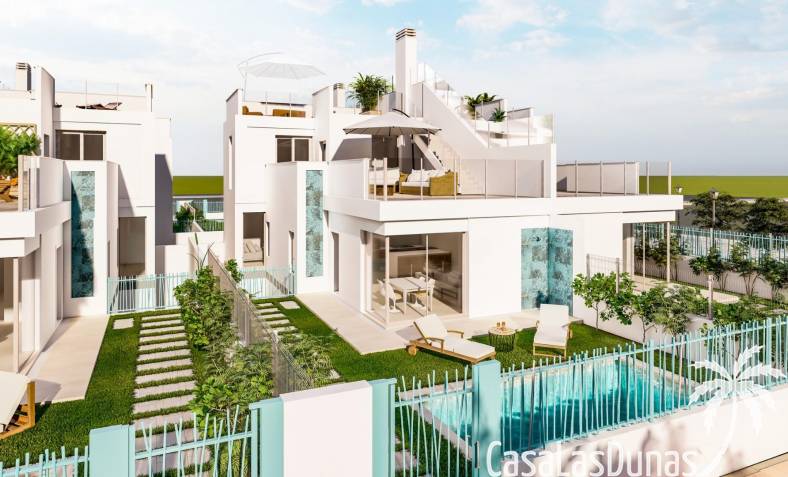 Geschakelde woning - Nieuwbouw - Los Alcazares - Torre del Rame