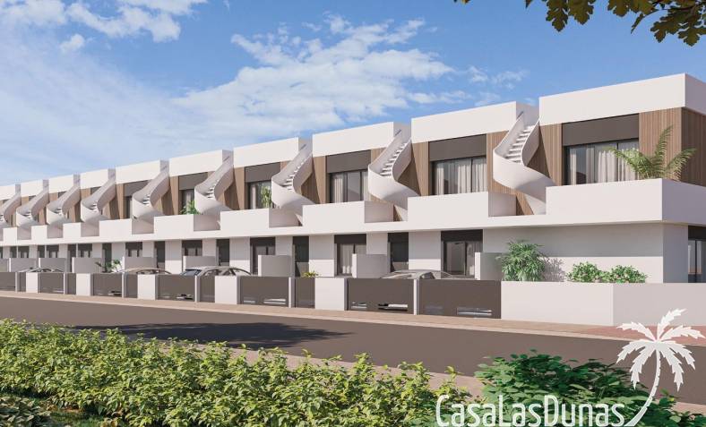 Geschakelde woning - Nieuwbouw - Pilar de la Horadada - pueblo
