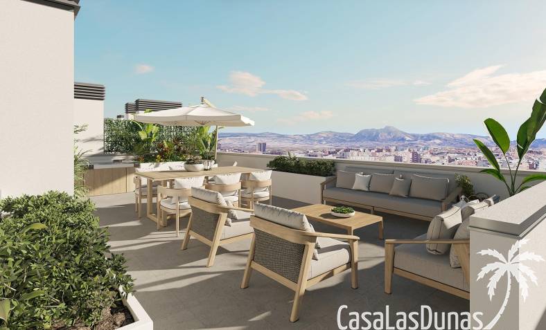 Penthouse - Neubau - Alicante - CLDN-66685