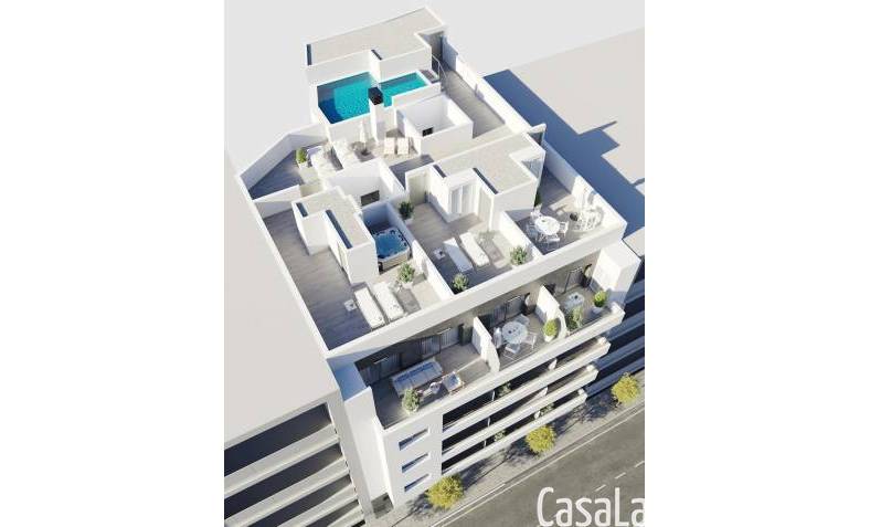 Penthouse - New Build - Torrevieja - CLDZ-60925