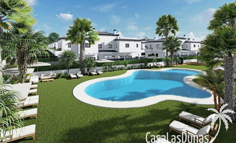 Semi-detached villa - Nybyggd - Santa Pola - CLD-2372NB