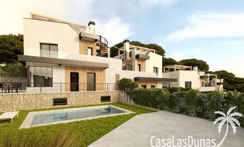 Townhouse / Semi-detached - Neubau - Polop - CLDN-45620