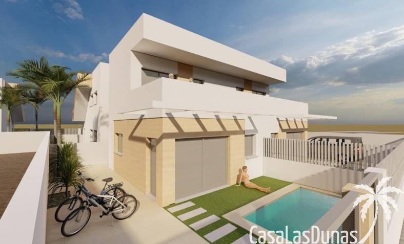 Townhouse / Semi-detached - New Build - Mazarrón - CLDC-28344