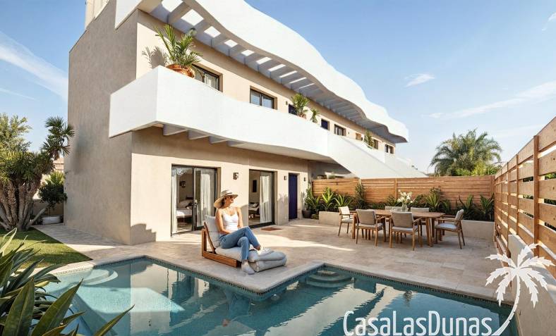 Townhouse / Semi-detached - New Build - Pilar de la Horadada - parques de Andromeda
