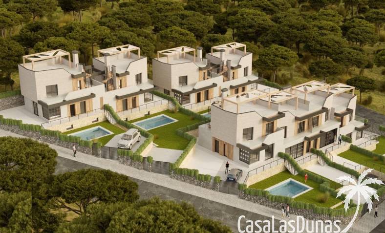 Townhouse / Semi-detached - New Build - Polop - CLDN-64092