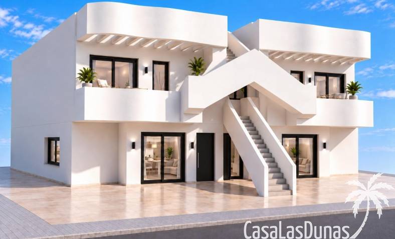 Townhouse / Semi-detached - New Build - San Pedro del Pinatar - Los Peñascos