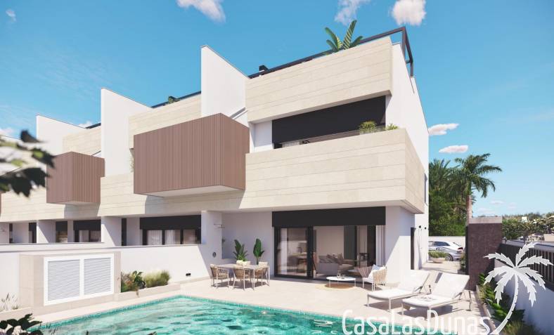 Townhouse / Semi-detached - Nouvelle construction - Pilar de la Horadada - pueblo