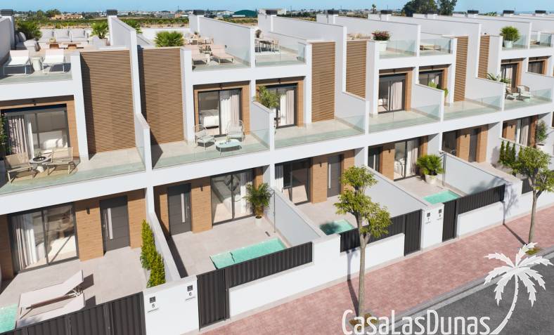 Townhouse / Semi-detached - Nouvelle construction - San Pedro del Pinatar - CLD-2719NB