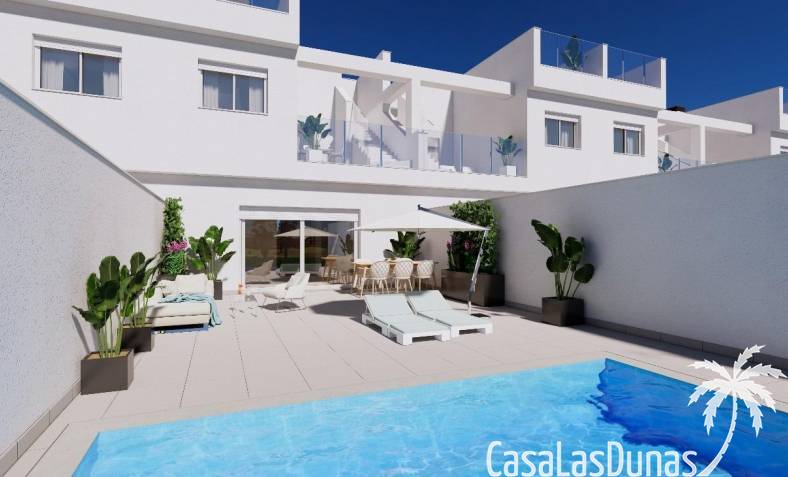Townhouse / Semi-detached - Nowa konstrukcja - Los Alcazares - CLDC-79772