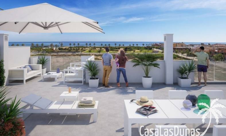 Townhouse / Semi-detached - Nowa konstrukcja - Torre de la Horadada - Murcia