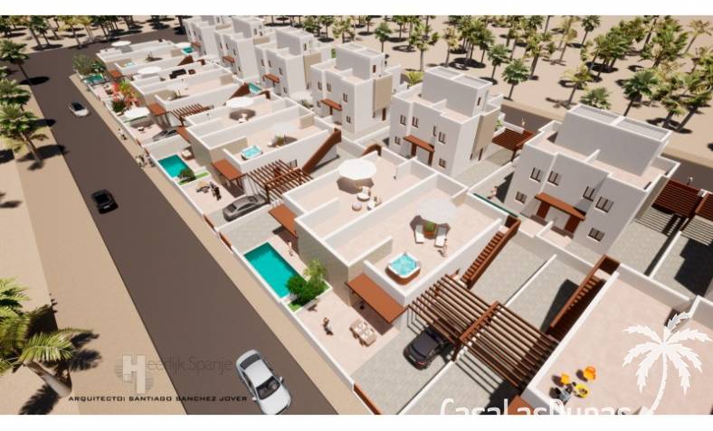 Townhouse / Semi-detached - Obra nueva - Mazarrón - Mazarrón Casco Urbano