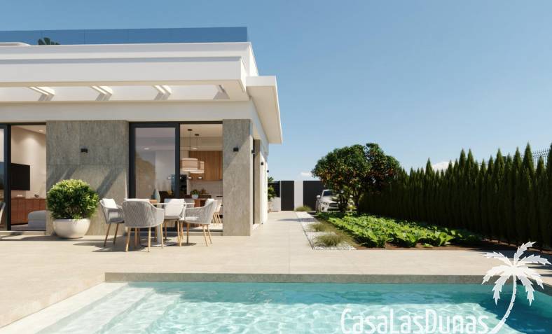 Villa - Nieuwbouw - Fuente Álamo de Murcia - Hacienda Del Álamo Golf