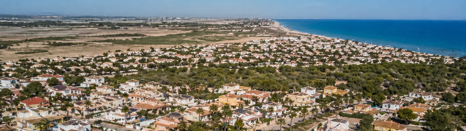 Luchtfoto van La Marina