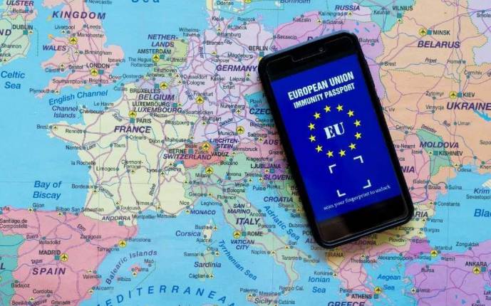 ‘Vaccine passports’ will help you travel abroad this year. 