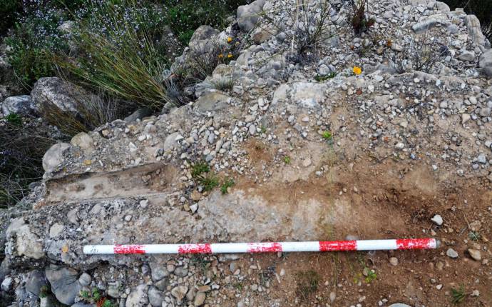 Villajoyosas römische Geschichte: Einwohner findet Reste von ehemaligem Aquädukt