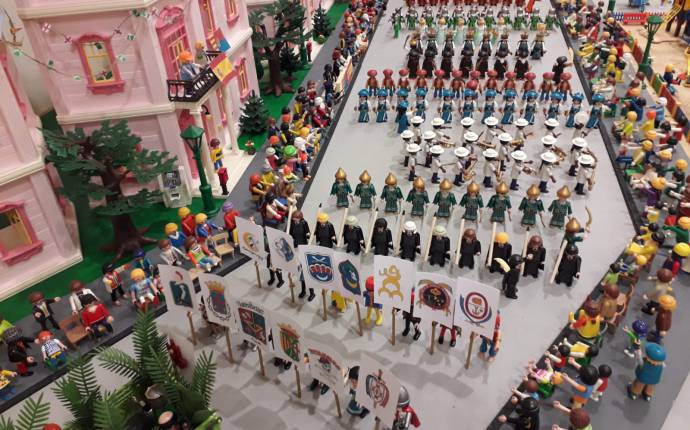 Playmobil tentoonstelling in San Vicente del Raspeig bij Alicante