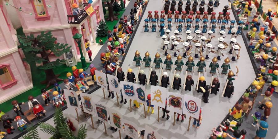 Playmobil tentoonstelling in San Vicente del Raspeig bij Alicante
