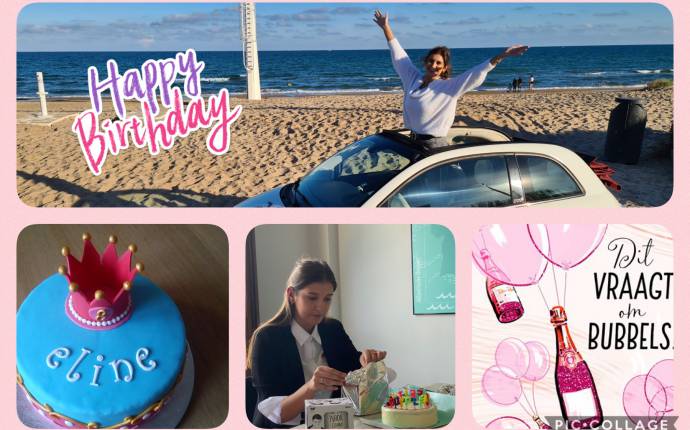 We wensen onze fantastische collega Eline een fijne verjaardag!