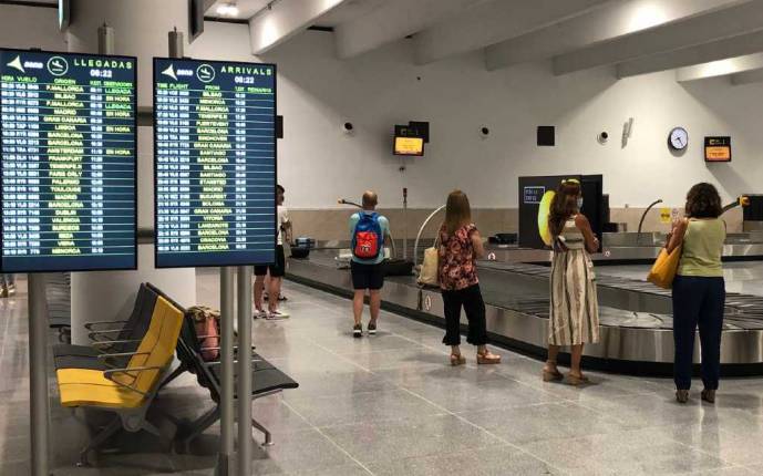 Aantal passagiers in juli met bijna 117 procent gestegen bij Spaanse luchthavens