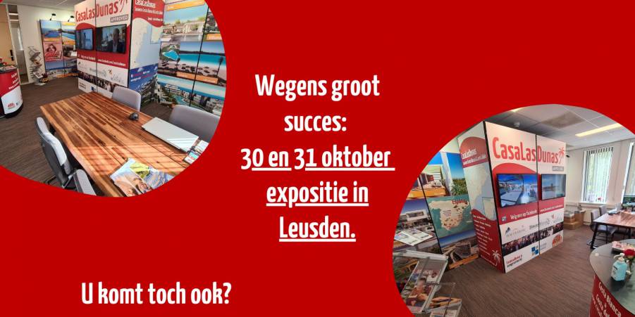 Wegens groot succes: nieuwe infodagen in Nederland!