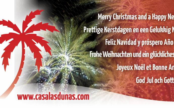 Feliz navidad y próspero Año Nuevo