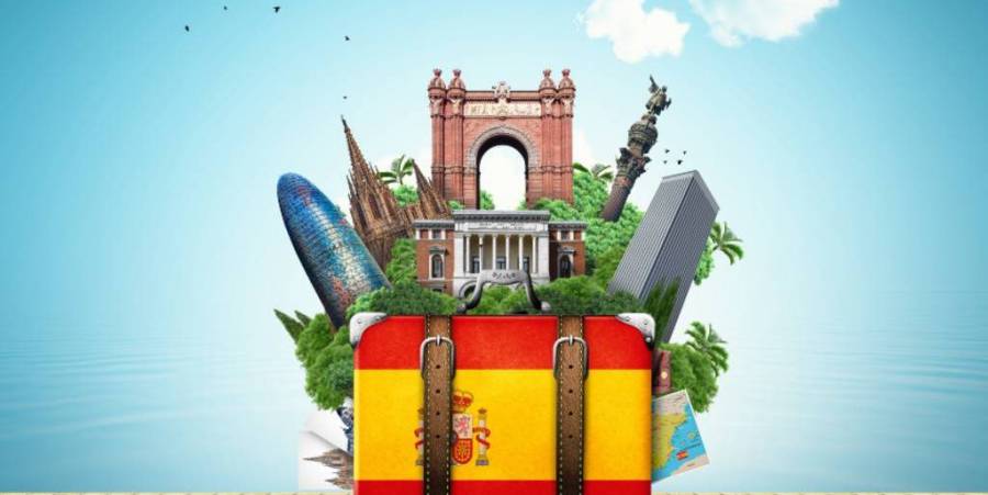 Internationale toerisme in Spanje met 985 procent gestegen in juni (2021)