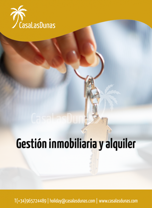 Gestión inmobiliaria y alquiler
