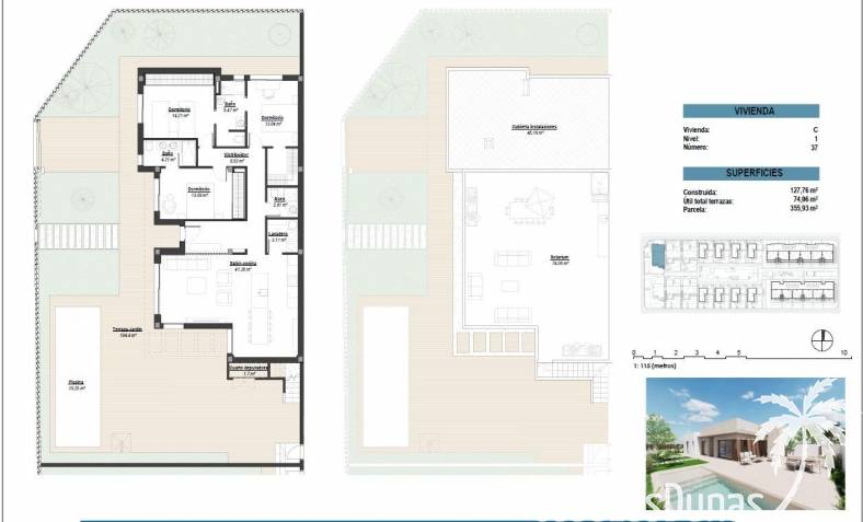 CasaLasDunas CLDC-5106NBB Los Alcazares