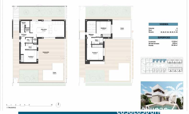 CasaLasDunas CLDC-5106NB Los Alcazares
